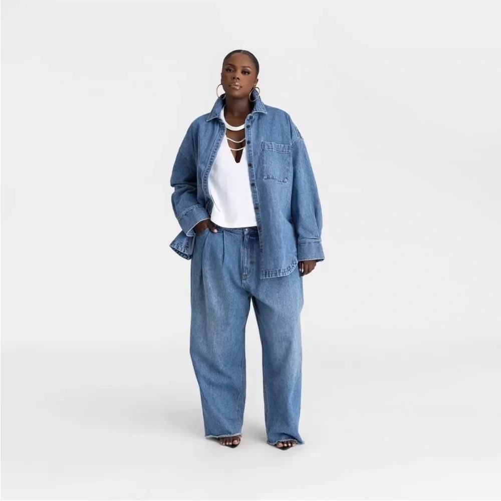 KBB By Kahlana Denim Shirt - Picture 3 of 9